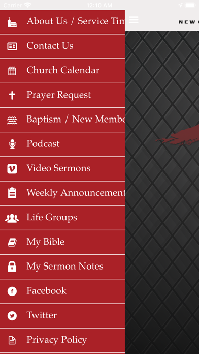 New Covenant COG Screenshot