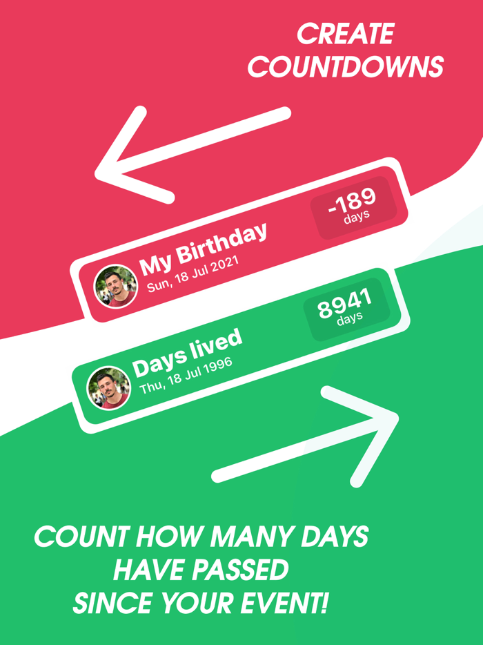 WhatCounts - Countdown App