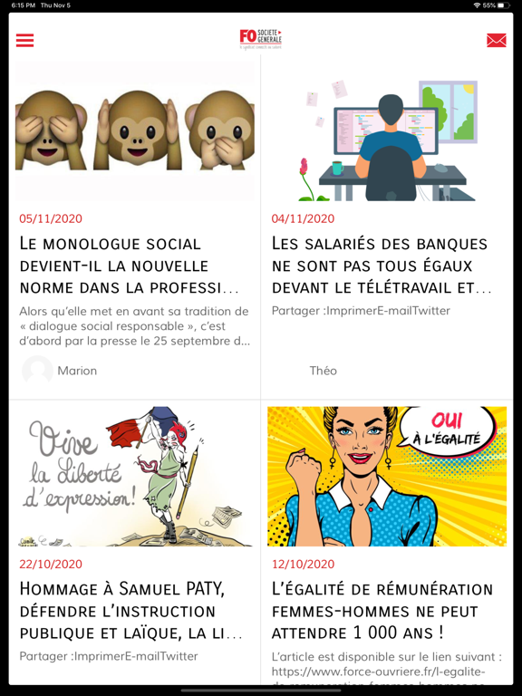 Screenshot #6 pour FO Banque SG
