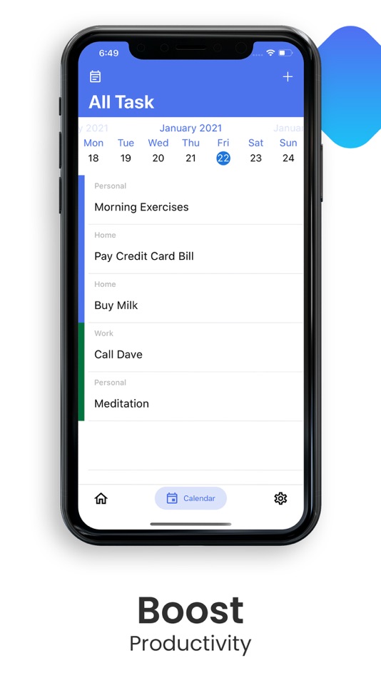 #4. To do List - Task List (iOS) 由: SK Studios Ltd
