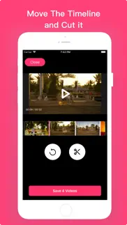 video trim -cut and clip video iphone screenshot 3