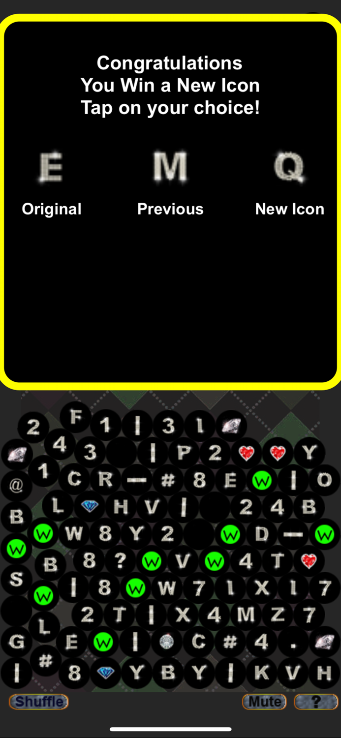 Diamond Letters Slot E