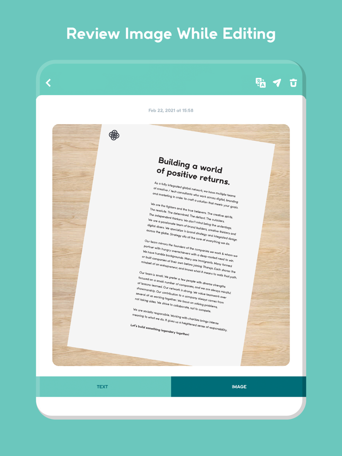 Text Scanner OCR  Translate
