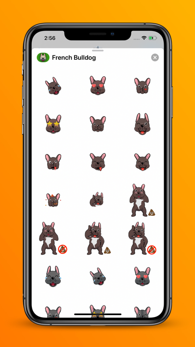 Screenshot #3 pour French Bulldog Emoji