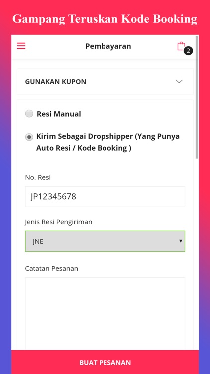 aikosia.com - Teruskan Resi screenshot-3