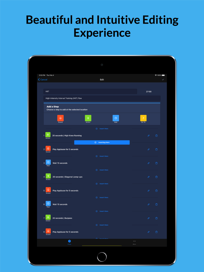 Custom Interval Timers