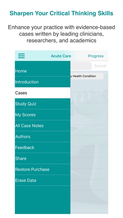 Acute Care PT Case Files Screenshot