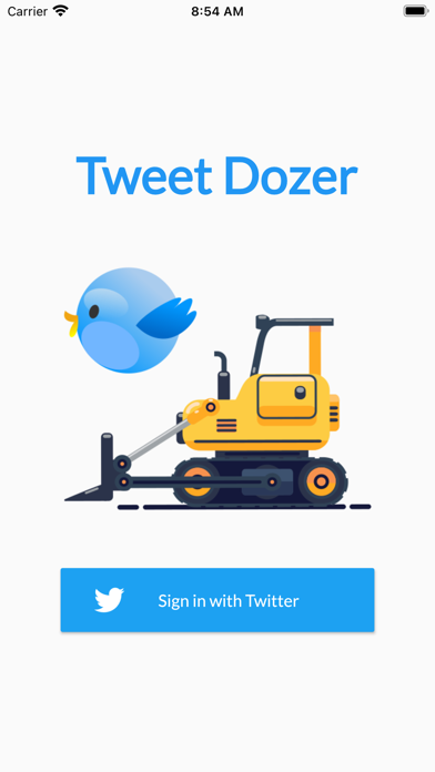 Screenshot #1 pour Tweet Dozer
