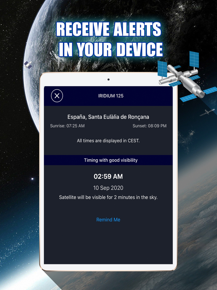 Satellite Tracker in AR