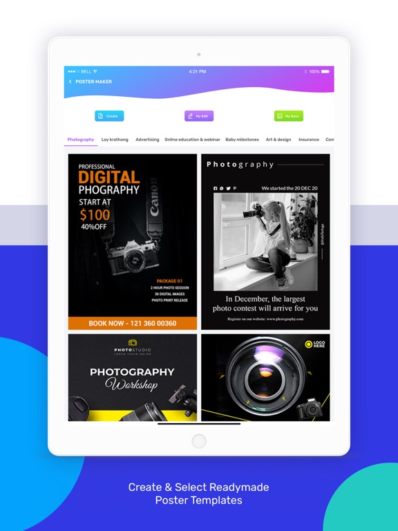 Screenshot #5 pour Poster Maker - Flyer Maker
