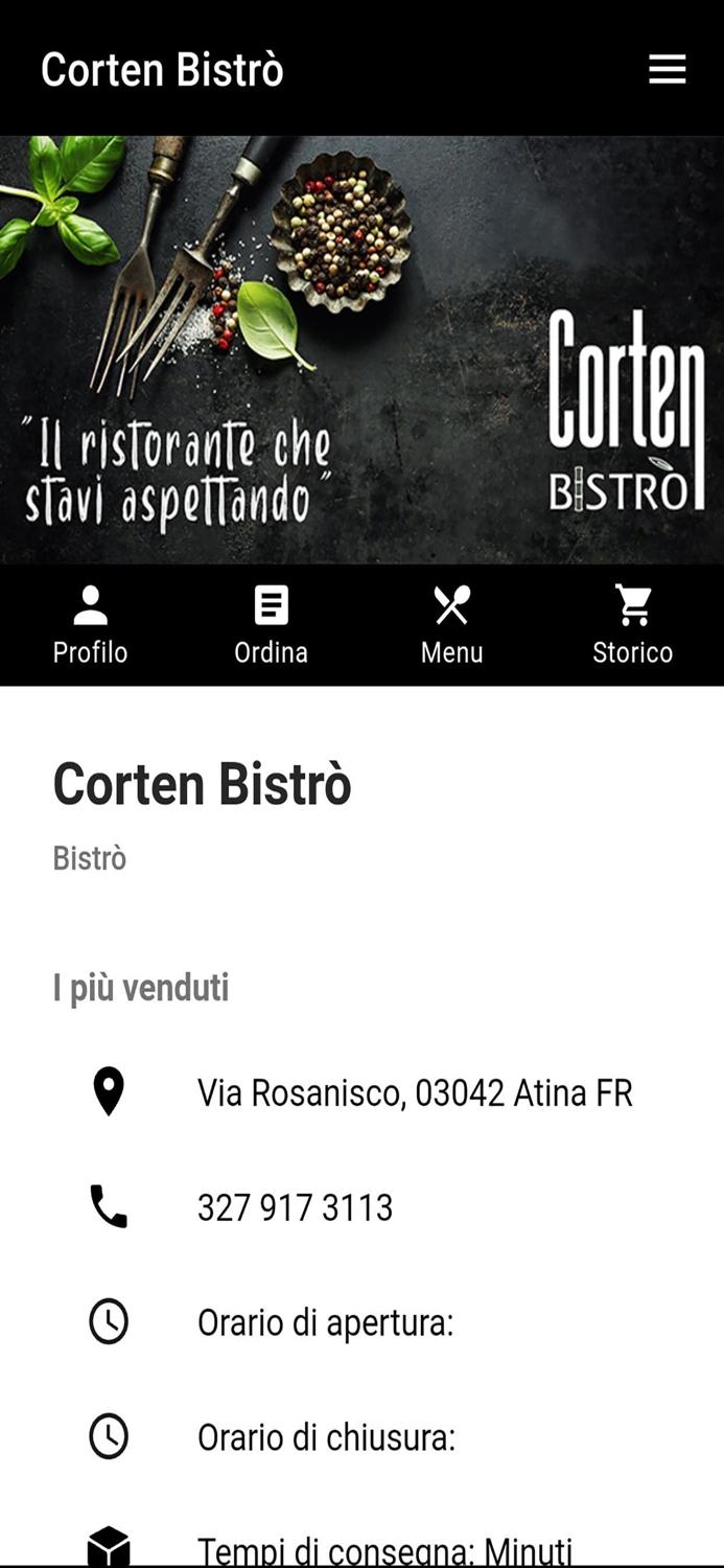 Corten Bistrò