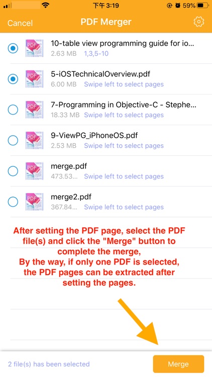 PDF Splitter + PDF Merge