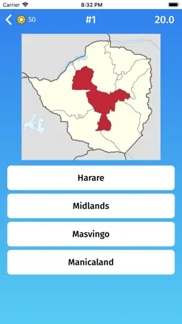 Game screenshot Zimbabwe: Provinces Quiz Game hack