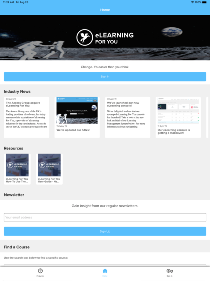 eLearning For You LMS