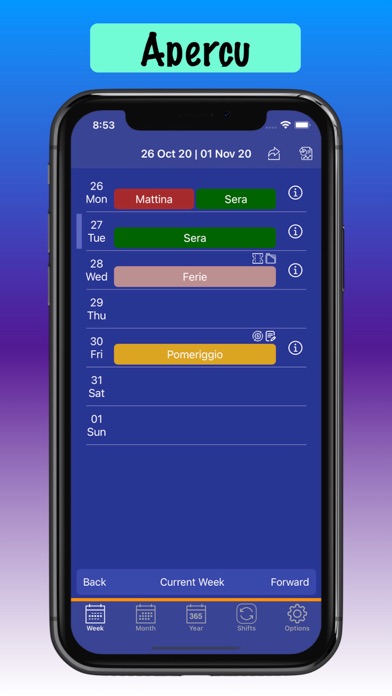 Screenshot #3 pour Register Shifts