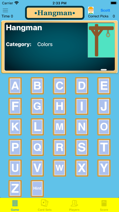 KidsHangmanFun Screenshot