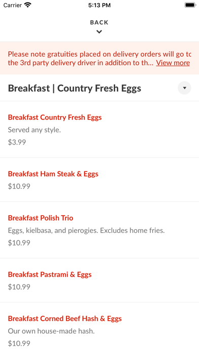 Valley Diner CT Screenshot