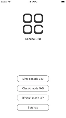 Game screenshot Schulte Grid - Schulte Table mod apk