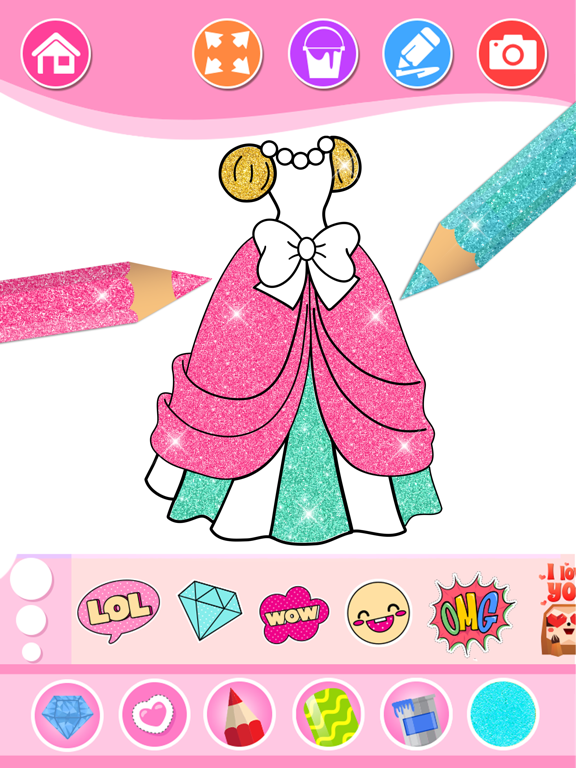 Screenshot #4 pour Livre de coloriage de beauté 2