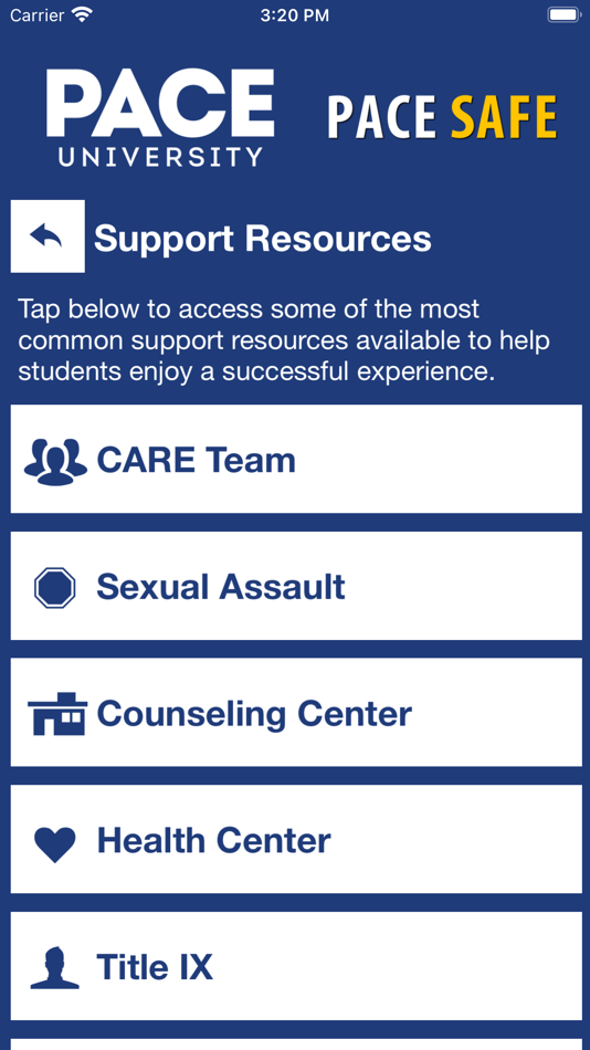 #9. Pace Safe (iOS) By: Pace University