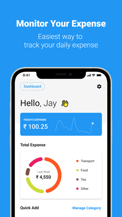 Expense Manager - Money Saver Screenshot