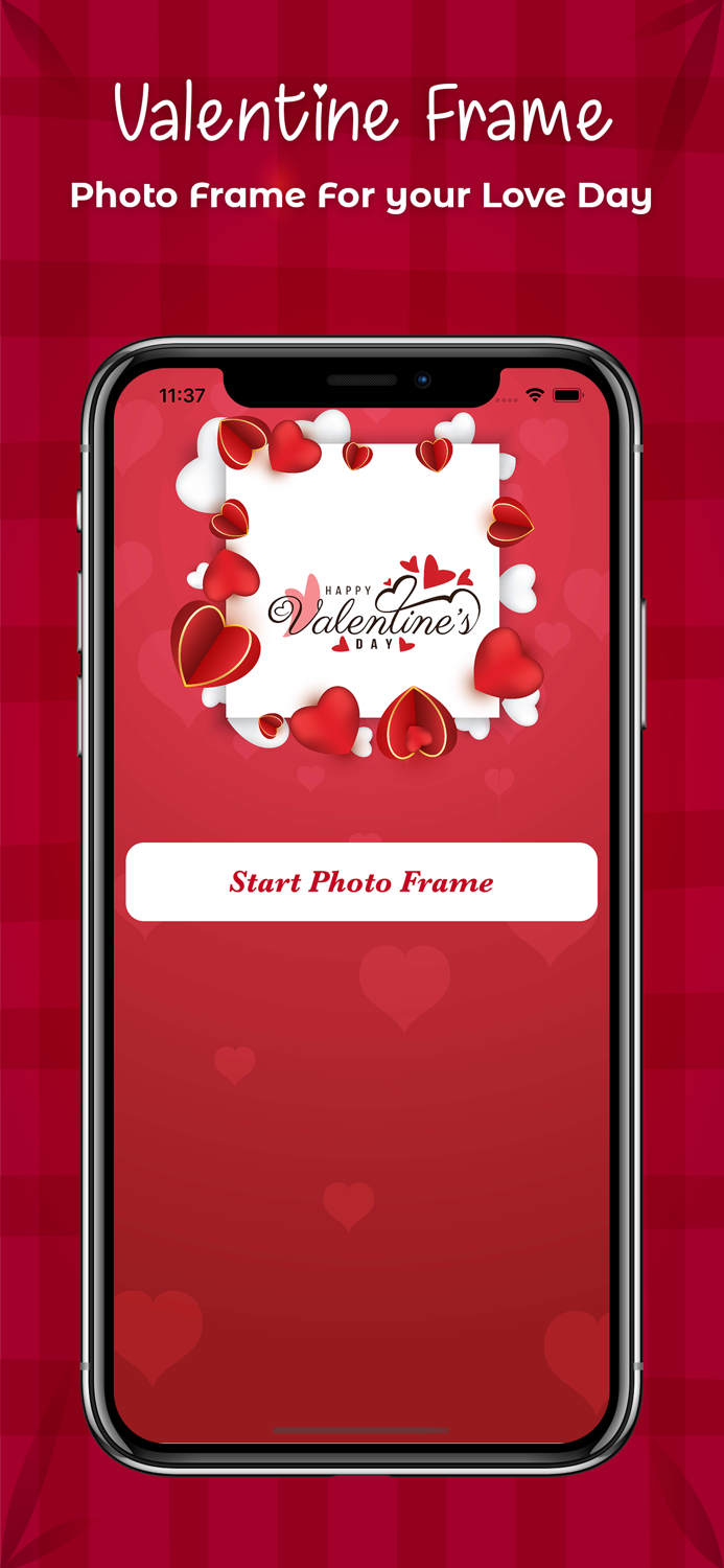 Valentine Love Photo Frame