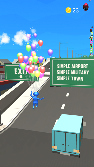 Balloon Down Screenshot