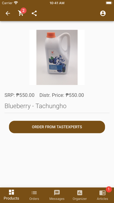 Tastexperts Screenshot