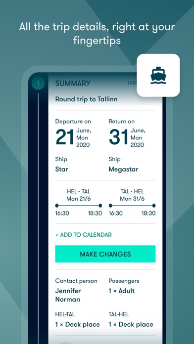 Tallink & Silja Line Screenshot