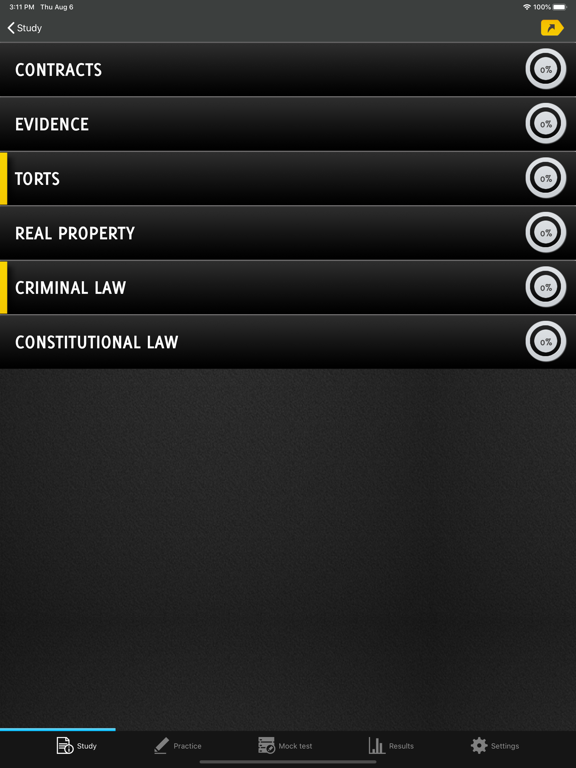 Screenshot #5 pour MBE Exam Practice Questions