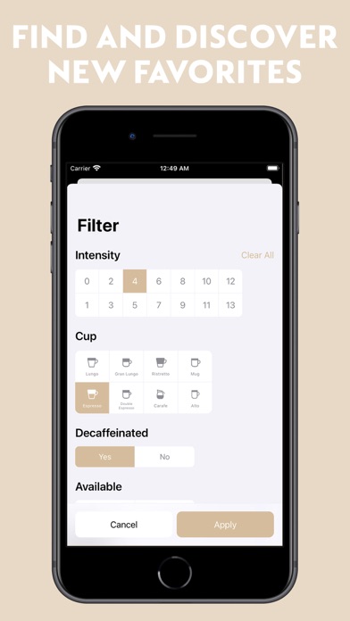 Pod: Coffee Capsules Screenshot