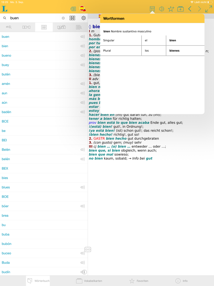 Big German Spanish Dictionary