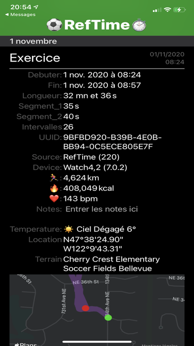 Screenshot #1 pour RefTime: Game & Fitness Timers
