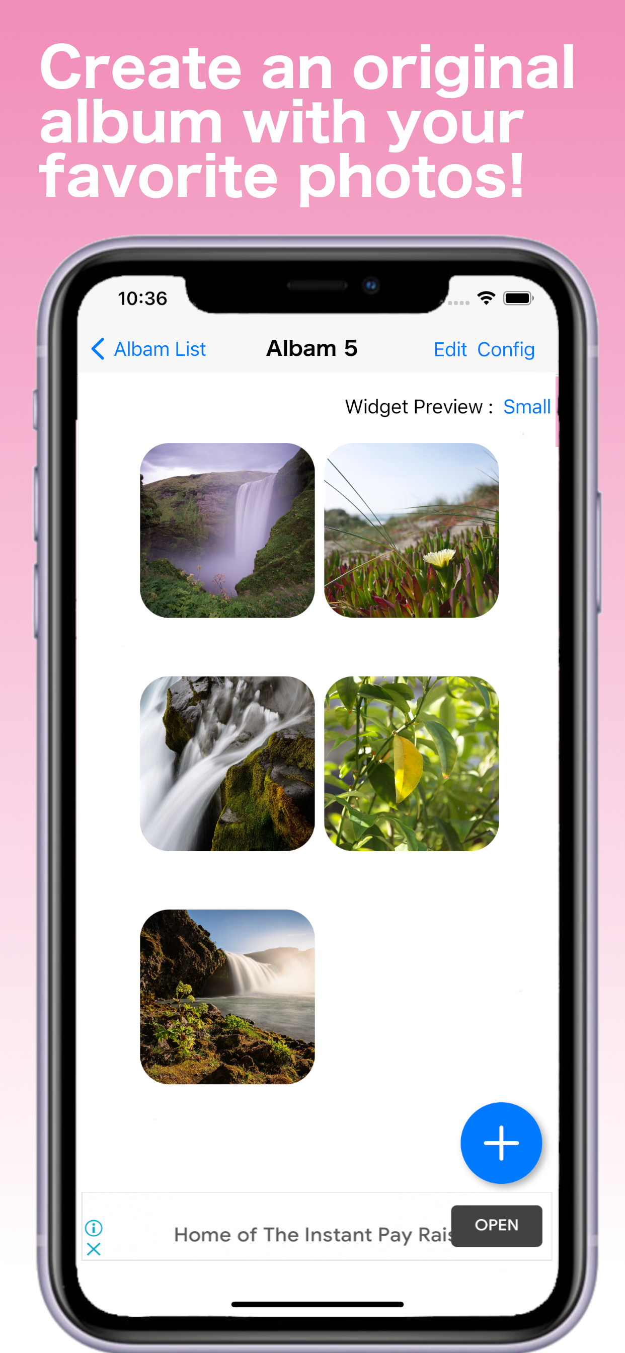 PictWidget Custom Home  Widget