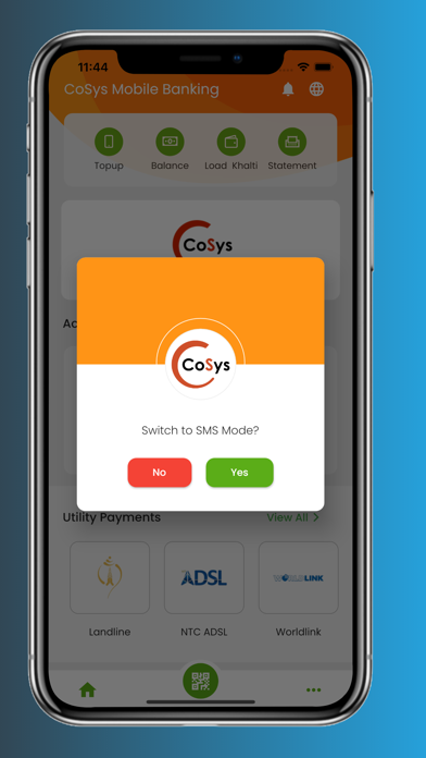 CoSys Mobile Banking Screenshot