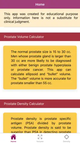 Game screenshot Urology Prostate Calculator mod apk