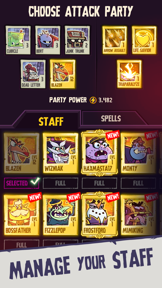 #3. Dungeon, Inc.: Idle Clicker (iOS) Podle: PikPok