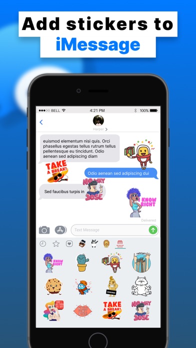Stickers & Emojis by MojiLaLa Screenshot