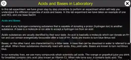 Game screenshot Acid and bases in laboratory mod apk