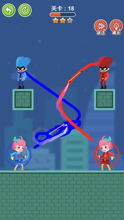 小小神箭手-画线对决