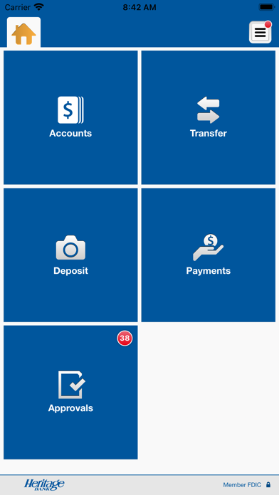 Heritage Bank KY Business Screenshot