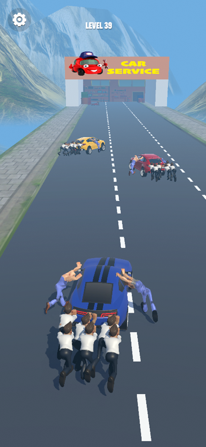 Car Push 3D