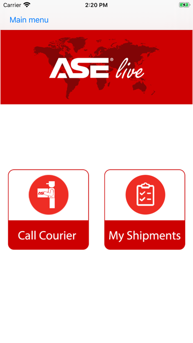ASE Mobile Screenshot