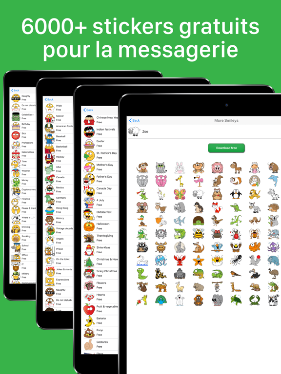 Screenshot #4 pour Emojidom stickers et smileys