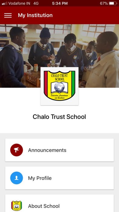 Chalo Trust School Screenshot