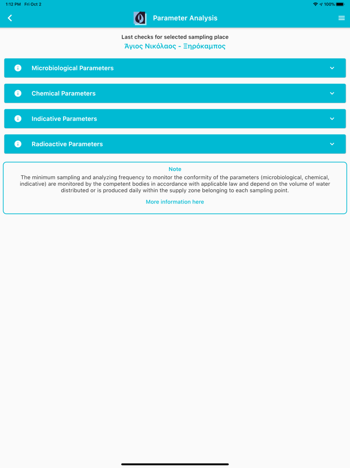 EDEYA Water Quality App