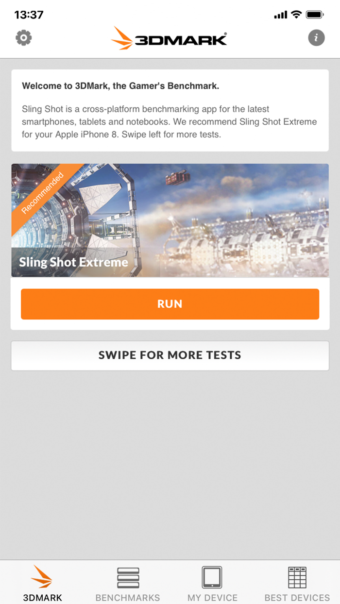 3DMark Sling Shot Benchmark