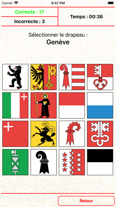 Screenshot #2 pour Quiz des Cantons
