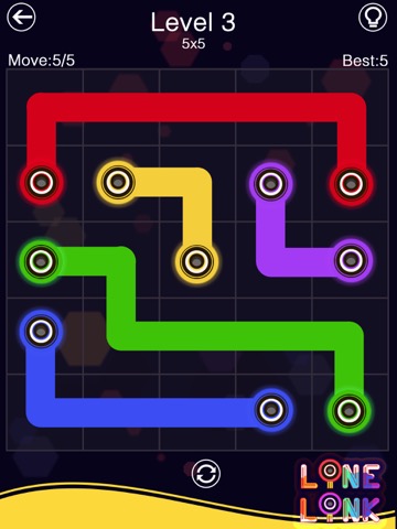 Line Link: Color Block Puzzleのおすすめ画像1