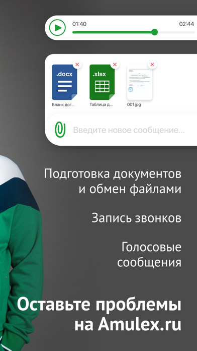 Amulex.ru - Ваш личный адвокат Screenshot